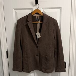 FAHERTY 🆕 NWT Inlet Knit Brown Blazer Size S